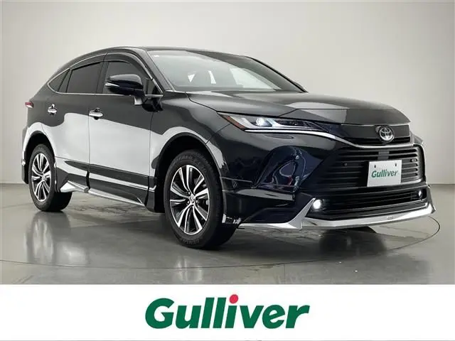 2023 Toyota Harrier G Black SUV for sale, Japanese used car export - photo 1 of 23 | GULJI TRADERS