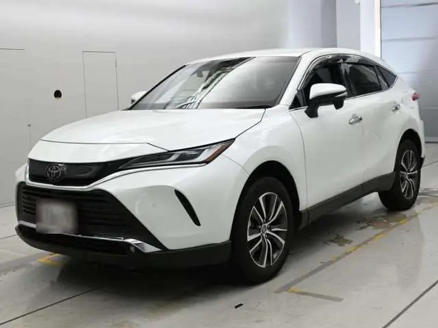 2023 Toyota Harrier G Pearl SUV for sale, Japanese used car export - photo 1 of 11 | GULJI TRADERS