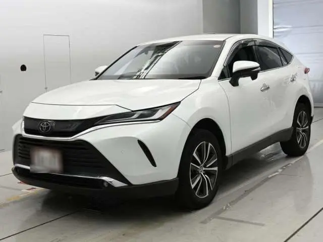 2023 Toyota Harrier G 4WD Pearl SUV for sale, Japanese used car export - photo 1 of 11 | GULJI TRADERS
