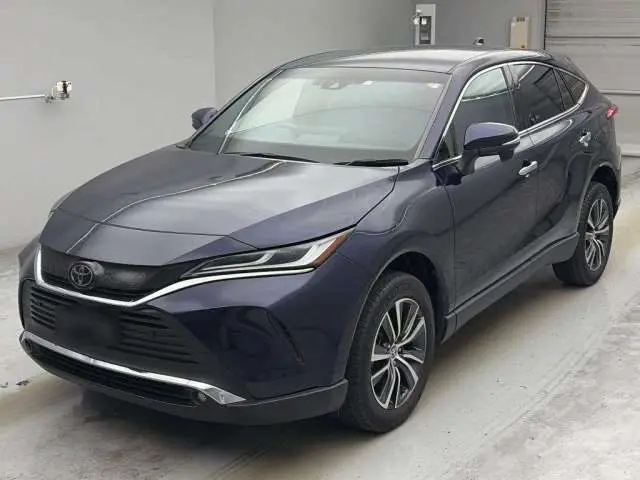 2023 Toyota Harrier G 4WD Blue SUV for sale, Japanese used car export - photo 1 of 10 | GULJI TRADERS