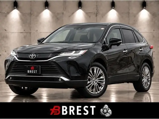 2023 Toyota Harrier Z Toyota Safety / Genuine Large Navigation System / J - photo 1 2023 Toyota Harrier Z Toyota Safety / Genuine Large Navigation System / J Black SUV for sale, Japanese used car export - photo 1 of 9 | GULJI TRADERS