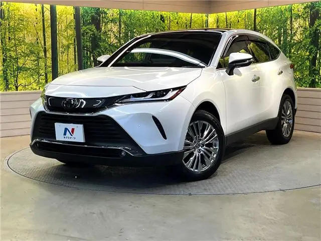 2024 Toyota Harrier Z Leather Package Pearl SUV for sale, Japanese used car export - photo 1 of 30 | GULJI TRADERS