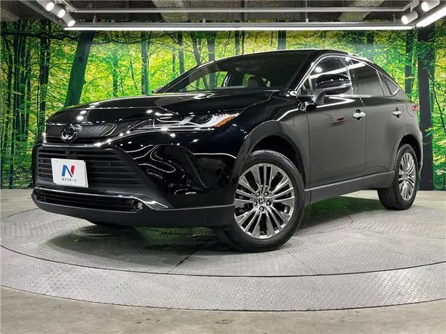 2024 Toyota Harrier Z Black SUV for sale, Japanese used car export - photo 1 of 30 | GULJI TRADERS