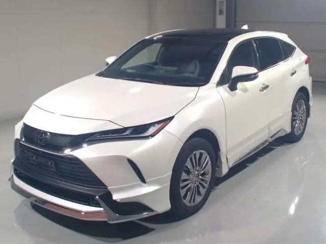 2024 Toyota Harrier Z Leather Package Pearl SUV for sale, Japanese used car export - photo 1 of 8 | GULJI TRADERS