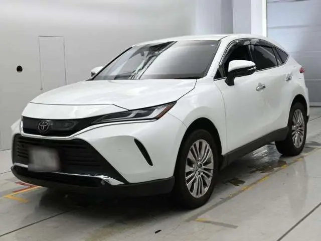 2024 Toyota Harrier Z Leather Package Pearl SUV for sale, Japanese used car export - photo 1 of 11 | GULJI TRADERS