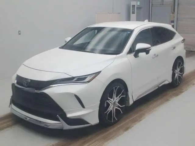 2024 Toyota Harrier Z Leather Package Pearl SUV for sale, Japanese used car export - photo 1 of 10 | GULJI TRADERS