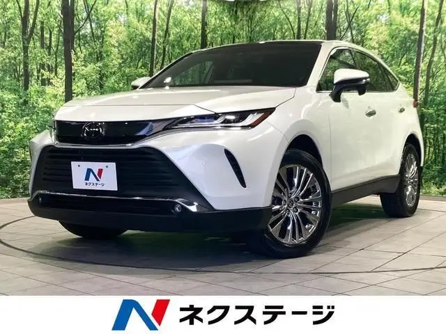 2024 Toyota Harrier Z White SUV for sale, Japanese used car export - photo 1 of 9 | GULJI TRADERS