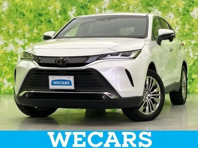 2024 Toyota Harrier Z Leather Package White SUV for sale, Japanese used car export - photo 1 of 9 | GULJI TRADERS