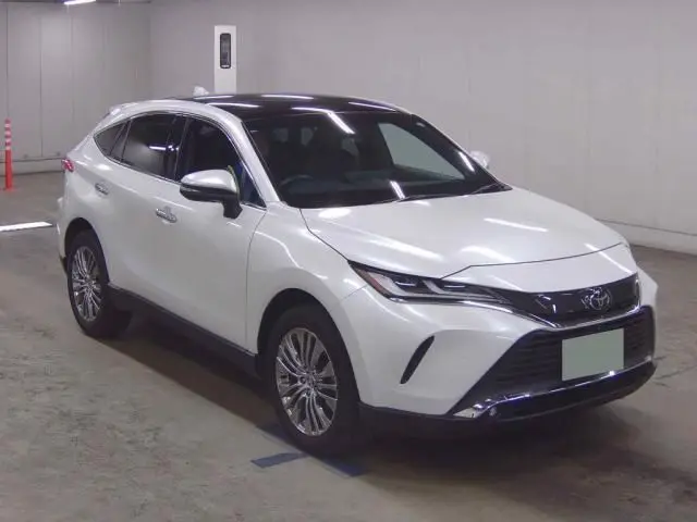 2024 Toyota Harrier Z Leather Package Pearl SUV for sale, Japanese used car export - photo 1 of 5 | GULJI TRADERS