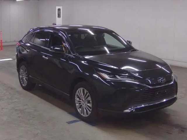 2024 Toyota Harrier Z Leather Package Black SUV for sale, Japanese used car export - photo 1 of 5 | GULJI TRADERS
