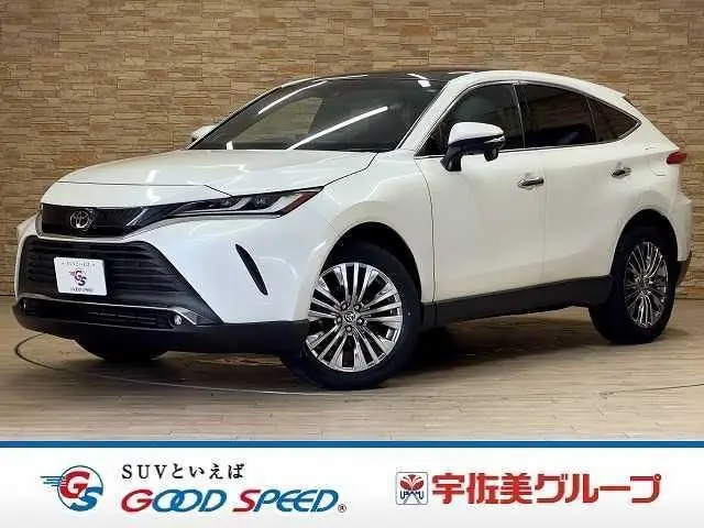 2024 Toyota Harrier Z “Leather Package” White SUV for sale, Japanese used car export - photo 1 of 9 | GULJI TRADERS