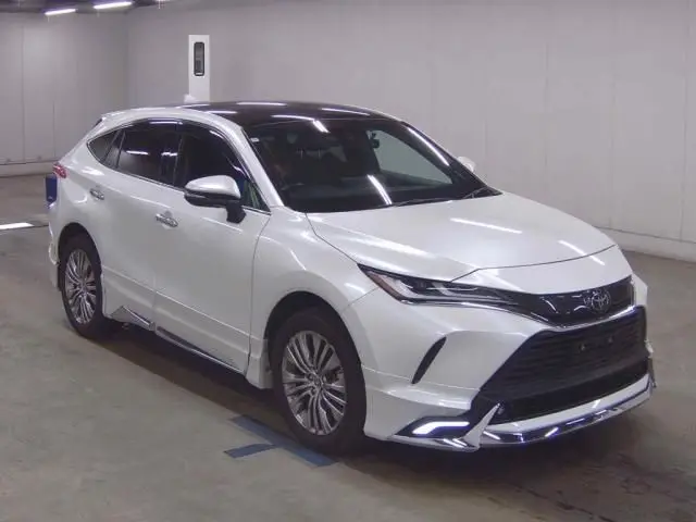 2024 Toyota Harrier Z Leather Package Pearl SUV for sale, Japanese used car export - photo 1 of 5 | GULJI TRADERS