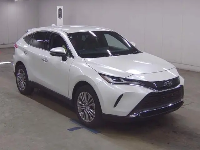 2024 Toyota Harrier Z Pearl SUV for sale, Japanese used car export - photo 1 of 5 | GULJI TRADERS