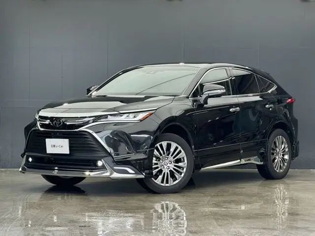 2025 Toyota Harrier 2.0 Z Leather Package Modellista Aero One Owner JBL Black SUV for sale, Japanese used car export | GULJI TRADERS