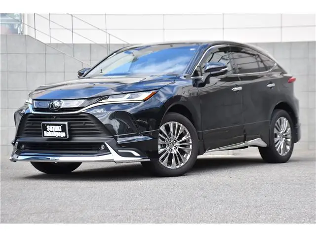 2025 Toyota Harrier Z Leather Package Black SUV for sale, Japanese used car export | GULJI TRADERS