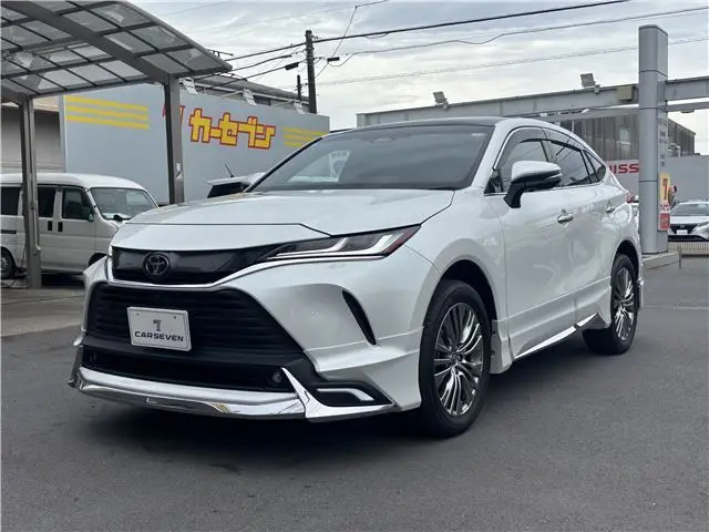 2025 Toyota Harrier Z Leather Package ★ Modellista Aero ★ PR ★ - photo 1 2025 Toyota Harrier Z Leather Package ★ Modellista Aero ★ PR ★ Pearl SUV for sale, Japanese used car export - photo 1 of 56 | GULJI TRADERS