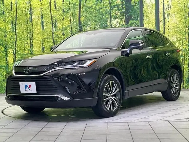 2025 Toyota Harrier G Black SUV for sale, Japanese used car export - photo 1 of 24 | GULJI TRADERS