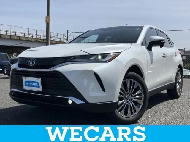 2025 Toyota Harrier Z White SUV for sale, Japanese used car export - photo 1 of 9 | GULJI TRADERS