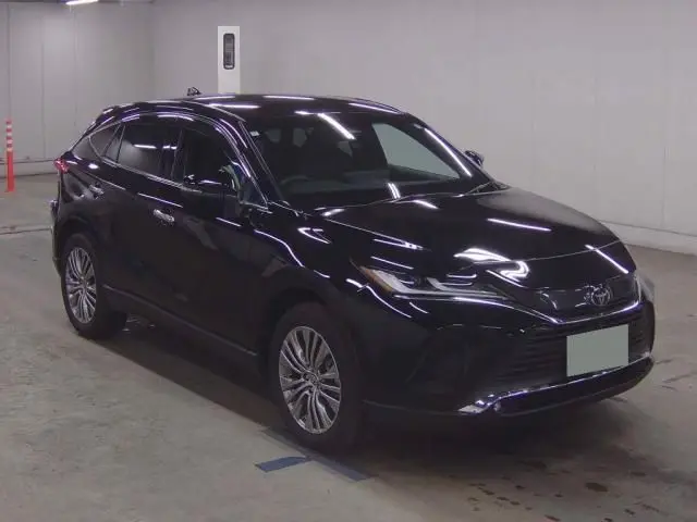 2025 Toyota Harrier Z Black SUV for sale, Japanese used car export - photo 1 of 5 | GULJI TRADERS