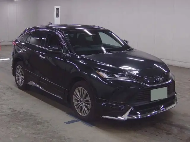 2026 Toyota Harrier Z Leather Package Black SUV for sale, Japanese used car export | GULJI TRADERS