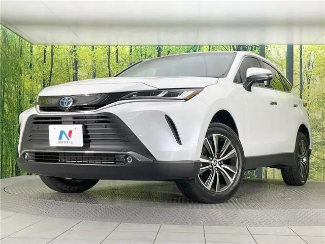 2024 Toyota Harrier Hybrid G Pearl SUV for sale, Japanese used car export - photo 1 of 30 | GULJI TRADERS