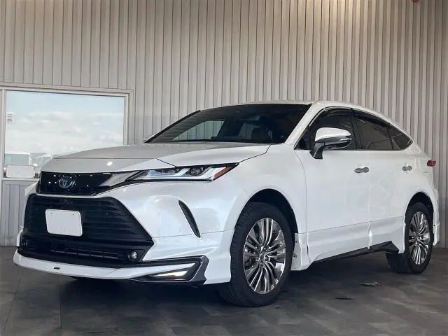 2024 Toyota Harrier Hybrid Z Leather Package - photo 1 2024 Toyota Harrier Hybrid Z Leather Package White SUV for sale, Japanese used car export - photo 1 of 10 | GULJI TRADERS