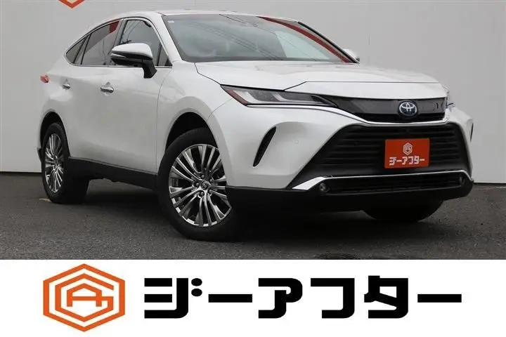 2024 Toyota Harrier Hybrid 2.5 Z Leather PKG White SUV for sale, Japanese used car export - photo 1 of 30 | GULJI TRADERS