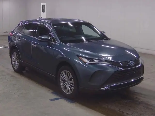 2024 Toyota Harrier Hybrid Z Leather Package Gray SUV for sale, Japanese used car export - photo 1 of 5 | GULJI TRADERS
