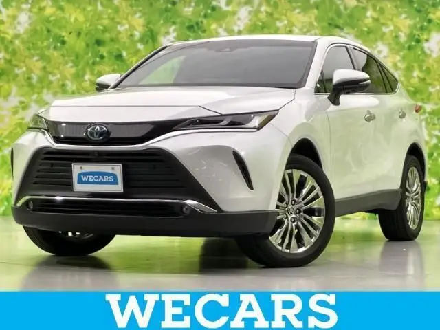 2024 Toyota Harrier Hybrid Z White SUV for sale, Japanese used car export - photo 1 of 9 | GULJI TRADERS