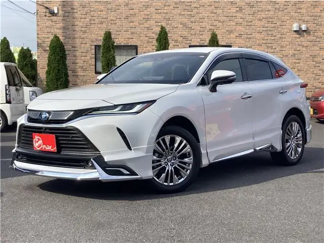2025 Toyota Harrier Hybrid Z Leather Package ★ Modellista Aero ★ One Owner Pearl SUV for sale, Japanese used car export | GULJI TRADERS