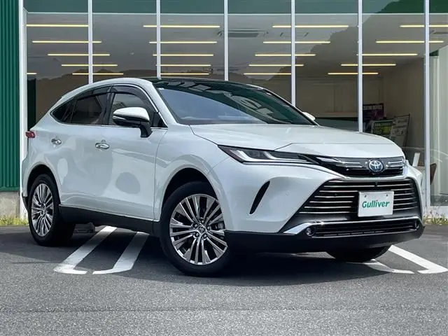 2025 Toyota Harrier Hybrid Z Leather Package - photo 1 2025 Toyota Harrier Hybrid Z Leather Package White SUV for sale, Japanese used car export - photo 1 of 24 | GULJI TRADERS