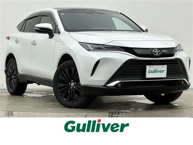 2025 Toyota Harrier Hybrid Z Leather Package Nightshade White SUV for sale, Japanese used car export | GULJI TRADERS