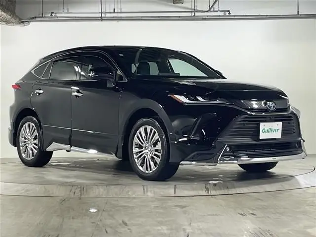 2025 Toyota Harrier Hybrid Z Leather Package Black SUV for sale, Japanese used car export | GULJI TRADERS
