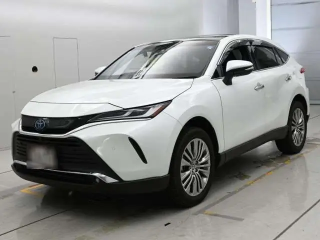 2025 Toyota Harrier Hybrid Z Leather Package Pearl SUV for sale, Japanese used car export - photo 1 of 12 | GULJI TRADERS