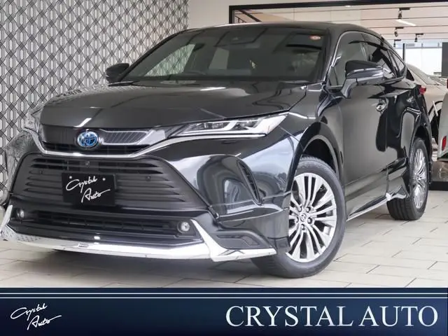 2025 Toyota Harrier Hybrid Z Leather Package Black SUV for sale, Japanese used car export - photo 1 of 24 | GULJI TRADERS