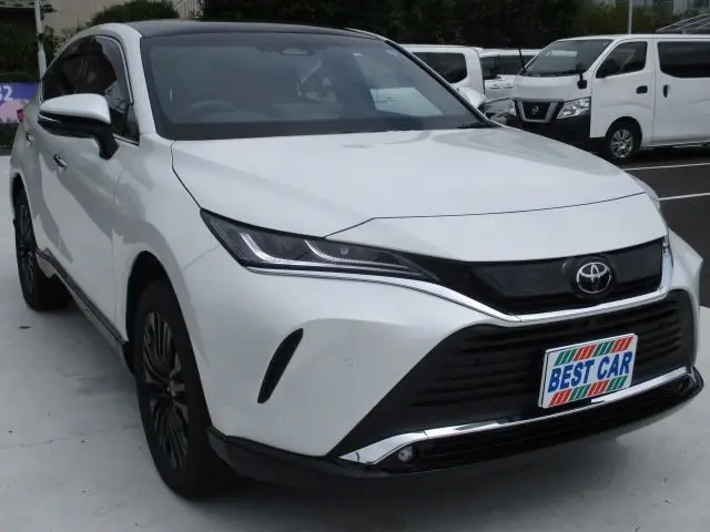 2026 Toyota Harrier Hybrid 2.5 Hybrid Z Leather Package Nightshade White SUV for sale, Japanese used car export | GULJI TRADERS