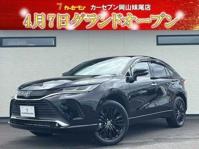 2026 Toyota Harrier Hybrid Z Leather Package Black SUV for sale, Japanese used car export | GULJI TRADERS