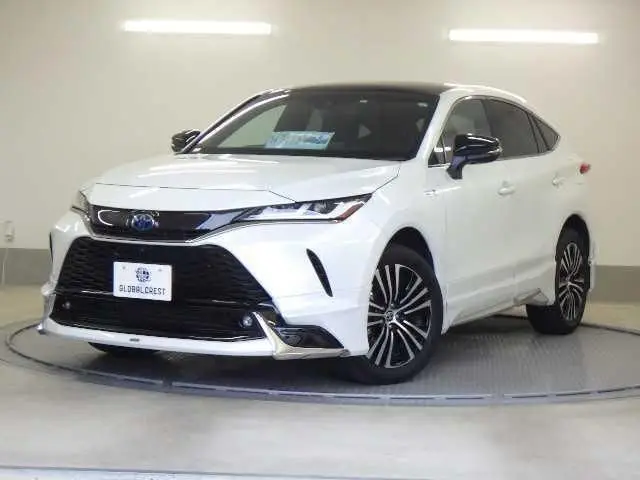 2023 Toyota Harrier Phev 2.5Z PHEV White SUV for sale, Japanese used car export - photo 1 of 9 | GULJI TRADERS