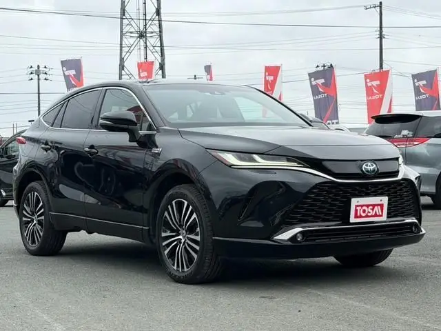 2023 Toyota Harrier Phev Z Black SUV for sale, Japanese used car export - photo 1 of 9 | GULJI TRADERS