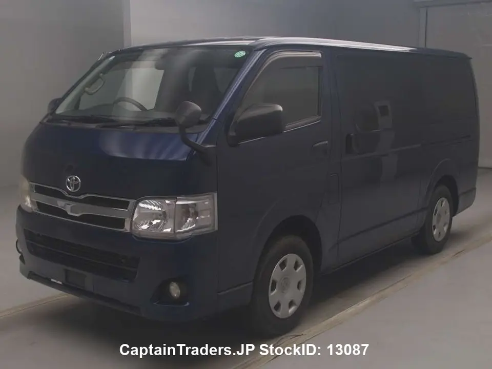 2012 Toyota Hiace - photo 1 2012 Toyota Hiace Dark Blue Van for sale, Japanese used car export - photo 1 of 10 | GULJI TRADERS