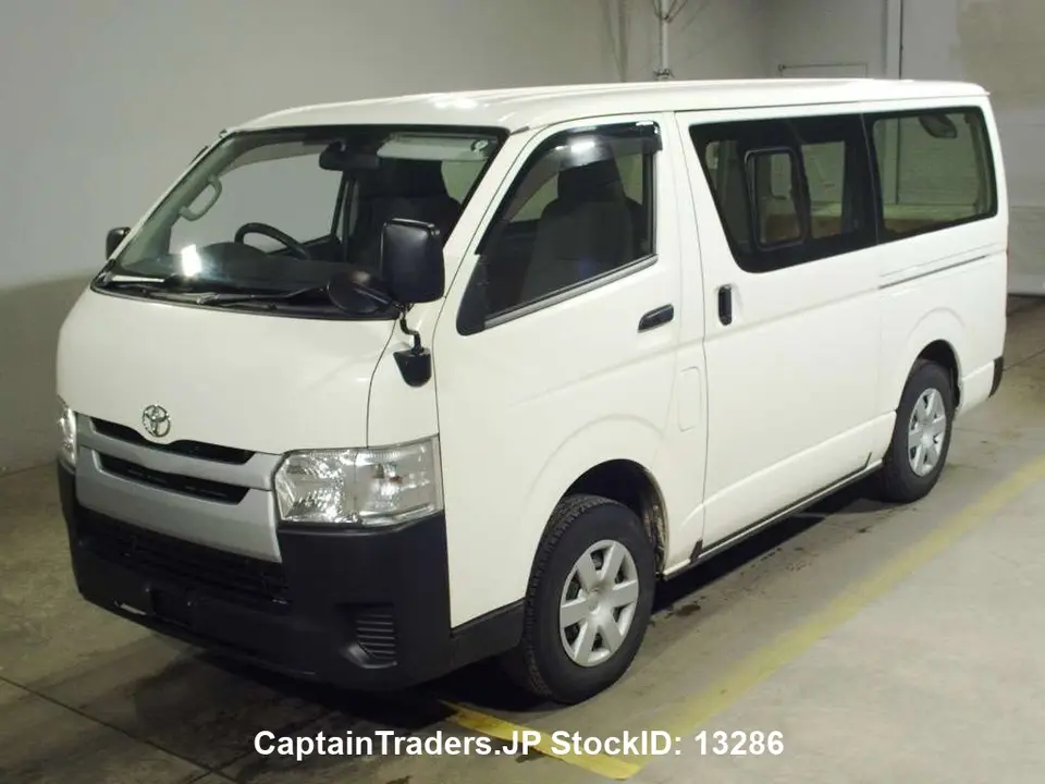 2017 Toyota Hiace White Van for sale, Japanese used car export - photo 1 of 10 | GULJI TRADERS