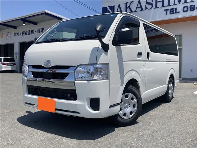 2026 Toyota Hiace Long DX GL Package with Navigation System - photo 1 2026 Toyota Hiace Long DX GL Package with Navigation System White Van for sale, Japanese used car export - photo 1 of 46 | GULJI TRADERS