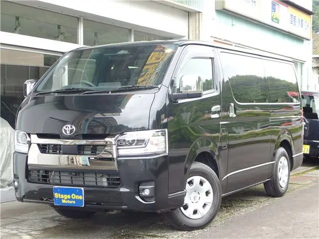 2026 Toyota Hiace Super GL Dark Prime II Black Van for sale, Japanese used car export | GULJI TRADERS
