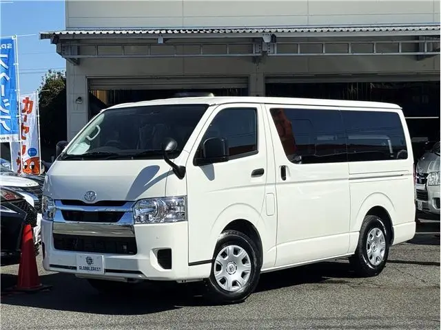 2026 Toyota Hiace Long DX GL Package White Van for sale, Japanese used car export - photo 1 of 35 | GULJI TRADERS