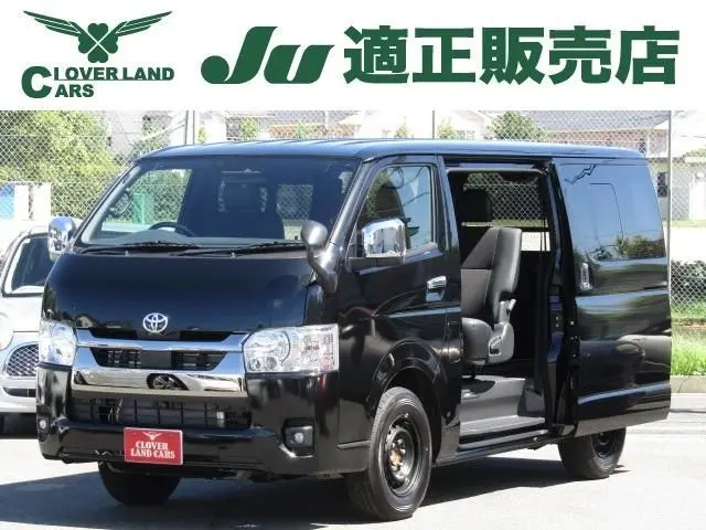 2026 Toyota Hiace 2.0 Super GL Dark Prime II Longbox - photo 1 2026 Toyota Hiace 2.0 Super GL Dark Prime II Longbox Black Van for sale, Japanese used car export - photo 1 of 16 | GULJI TRADERS