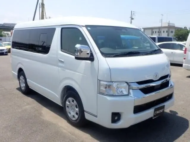 2026 Toyota Hiace Wide GL Long Medium Roof Pearl Van for sale, Japanese used car export | GULJI TRADERS