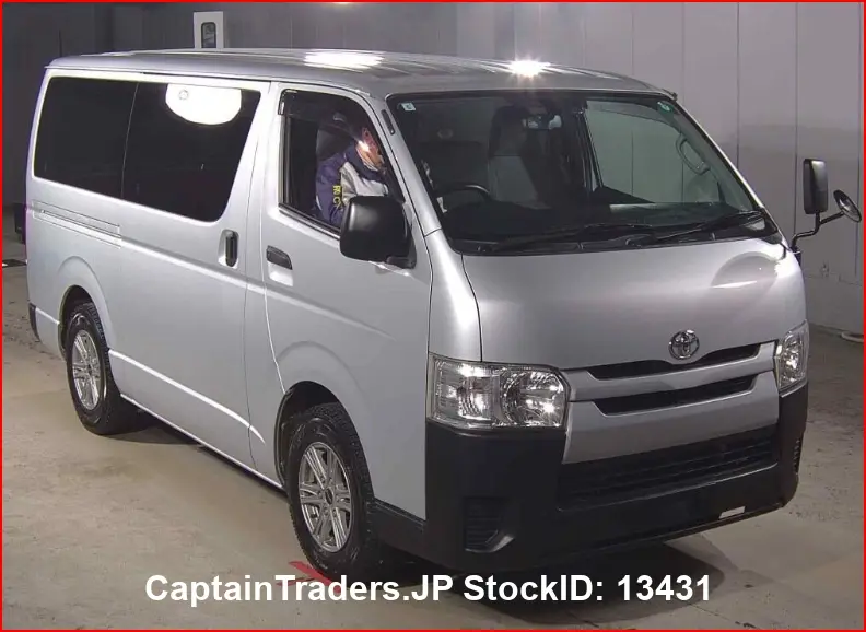 2015 Toyota Hiace Van Silver Van for sale, Japanese used car export - photo 1 of 41 | GULJI TRADERS