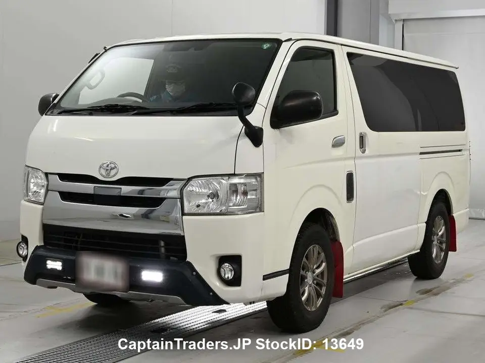 2018 Toyota Hiace Van White Van for sale, Japanese used car export - photo 1 of 42 | GULJI TRADERS