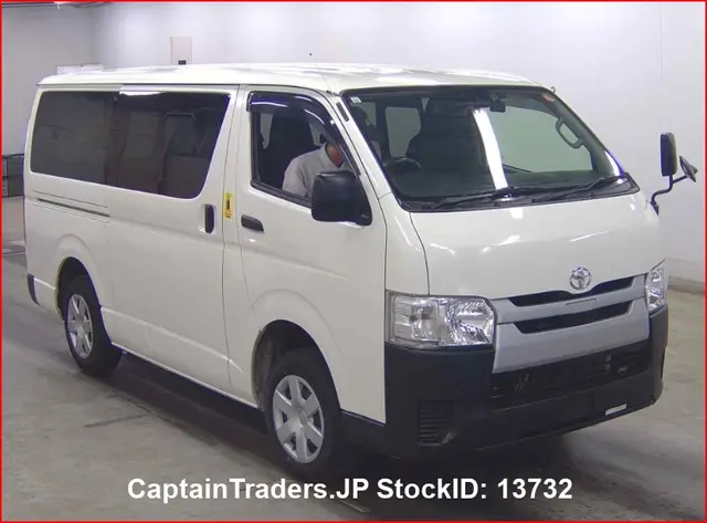 2019 Toyota Hiace Van White Van for sale, Japanese used car export | GULJI TRADERS