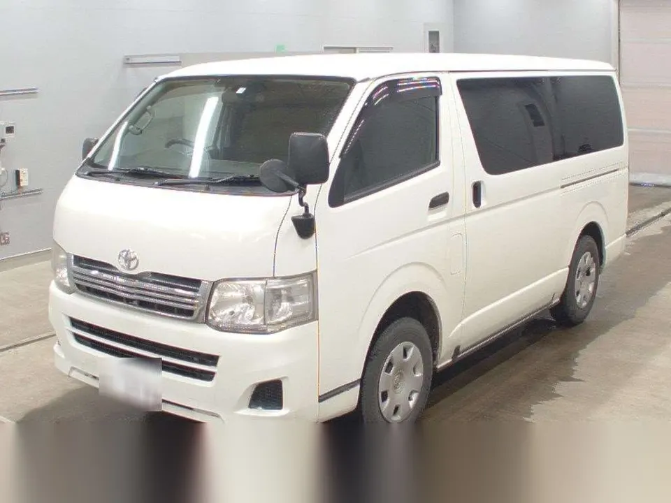 2011 Toyota Hiace Van 4wd White Van for sale, Japanese used car export - photo 1 of 14 | GULJI TRADERS
